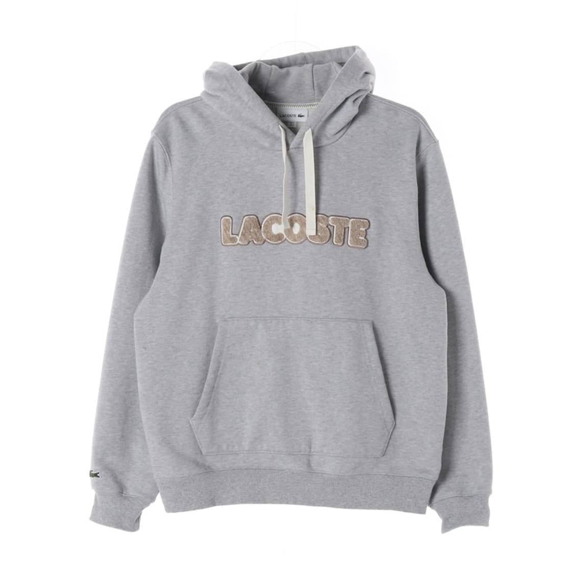 라코스테 빅로고 그레이 후드티 L 상품이미지1