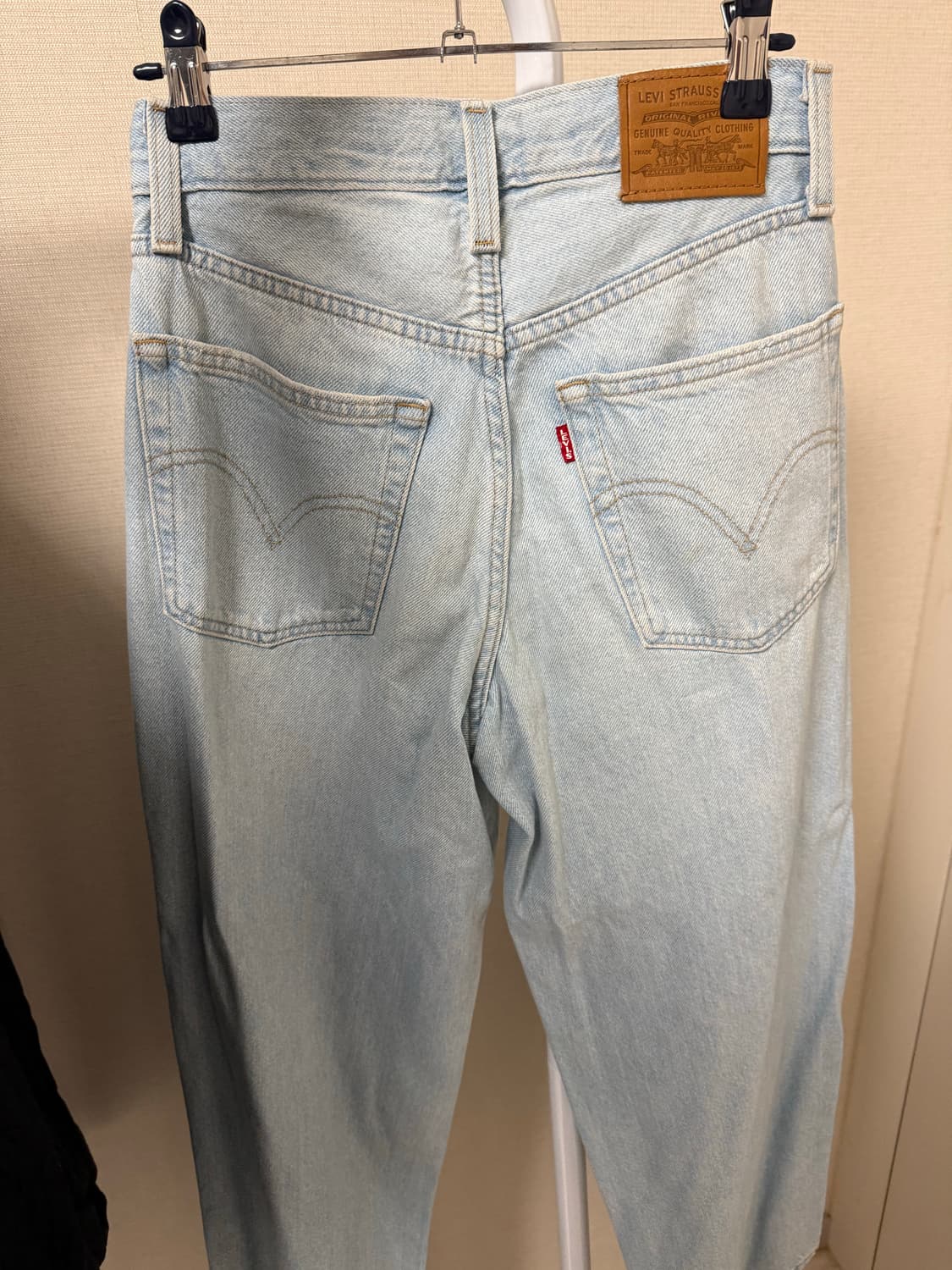 리바이스 levis 배기 하이 워터 진 24사이즈 상품이미지5