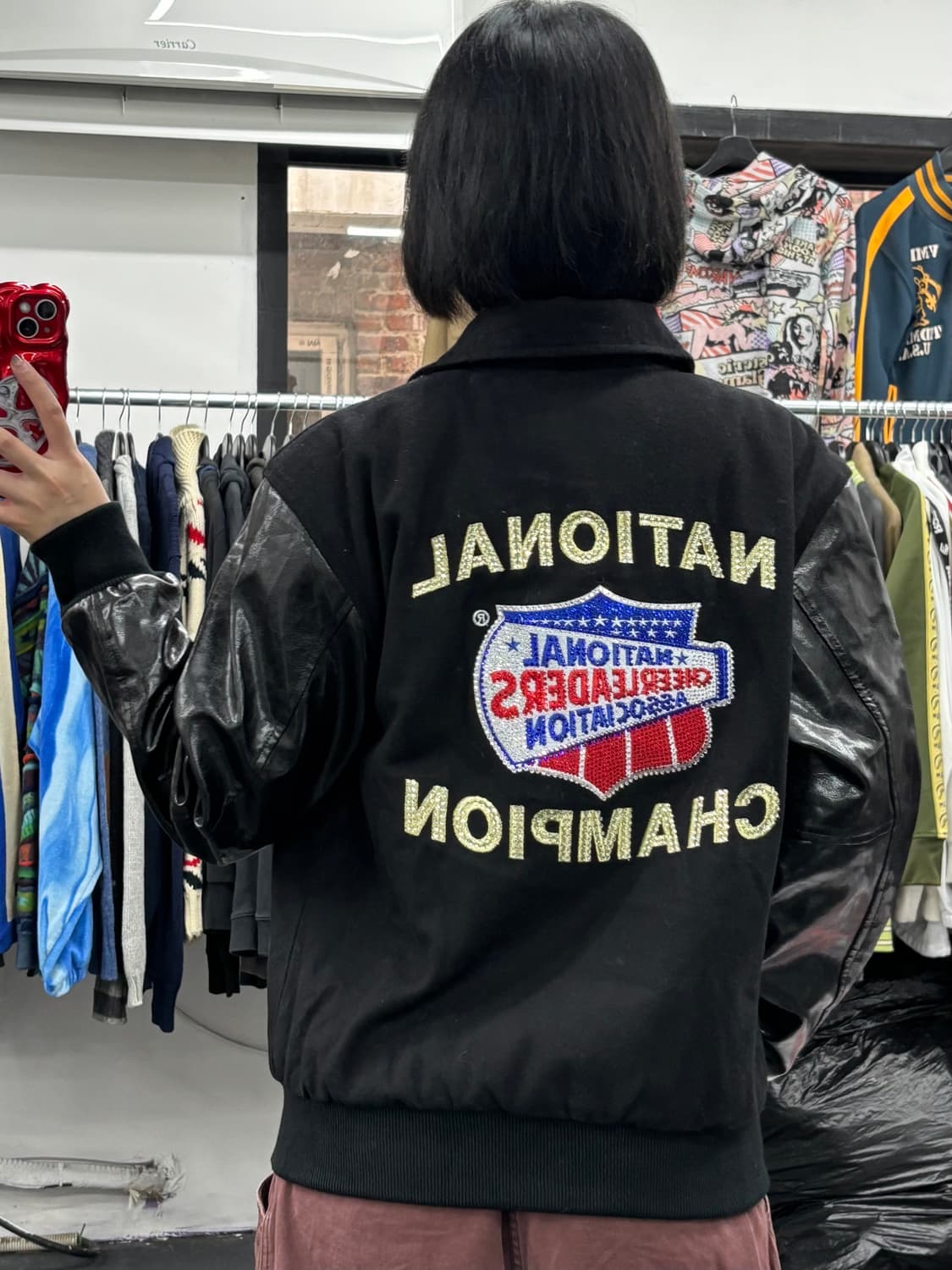 VTG 내셔널 치아리더 바시티 자켓 상품이미지1