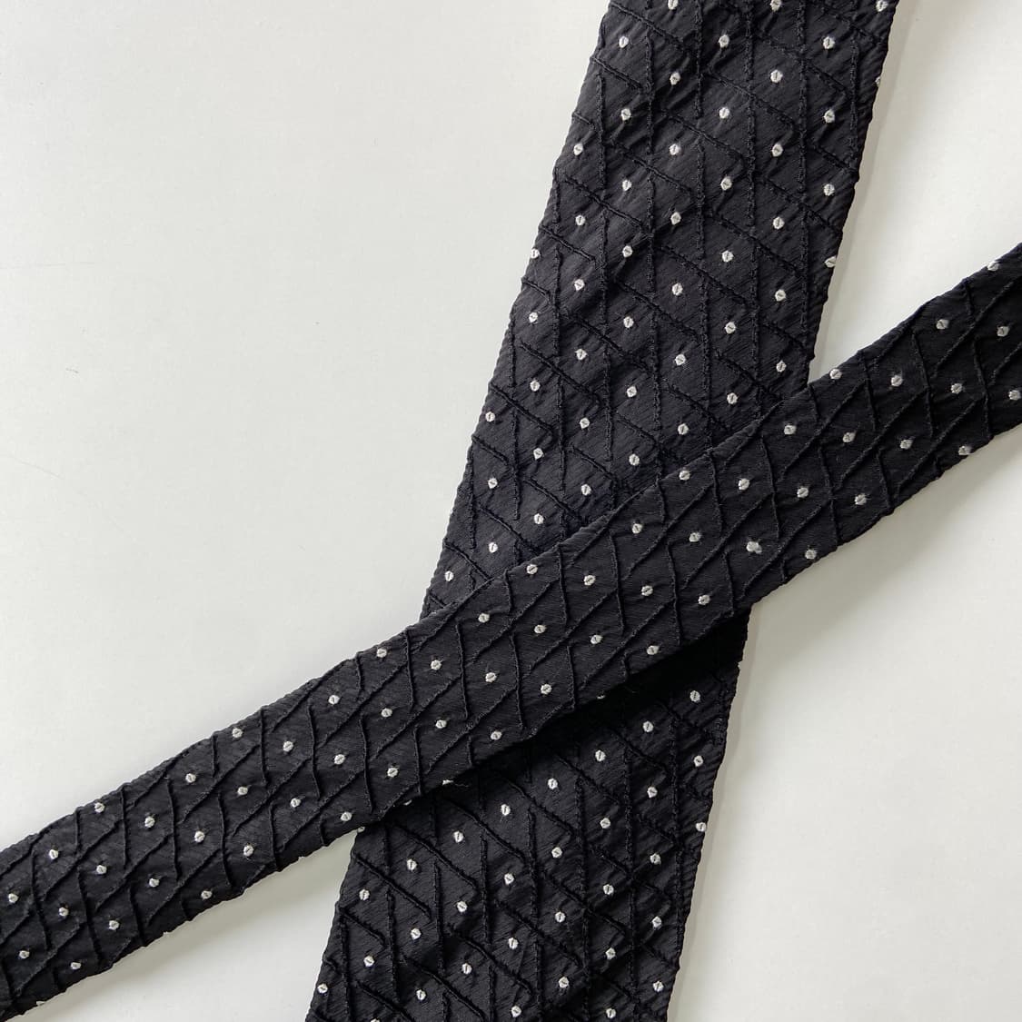 이세이미야케 정품 명품 블랙 넥타이 (isseymiyake) 상품이미지4