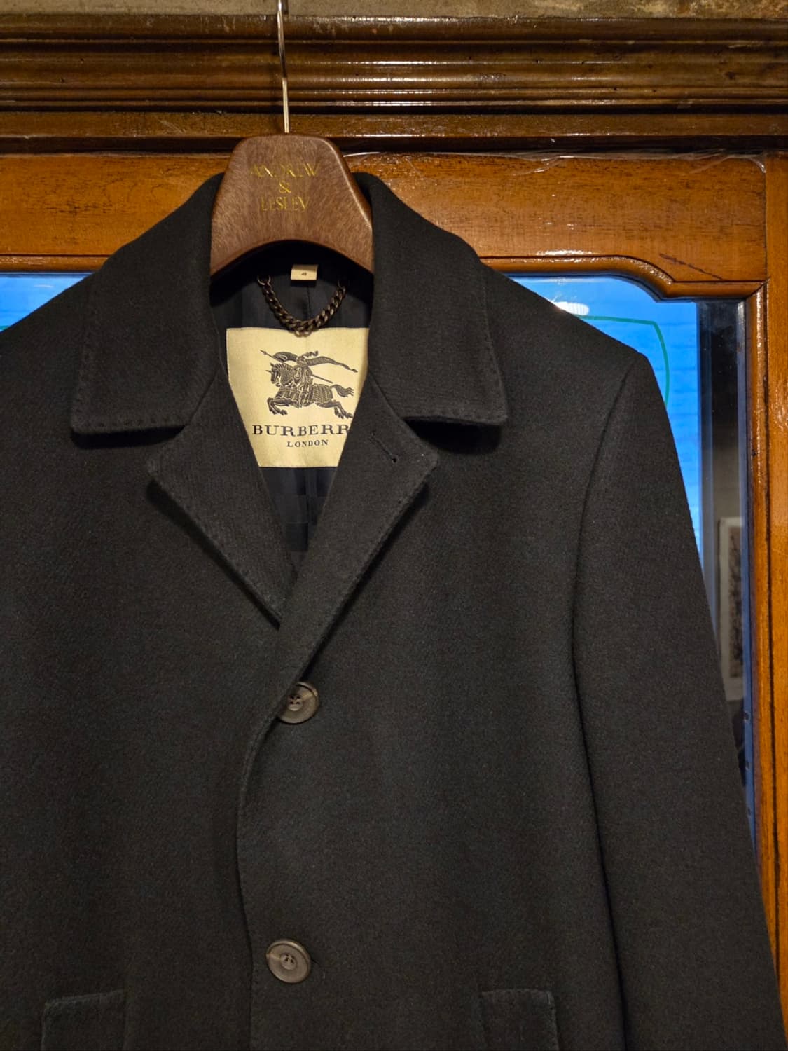 버버리 트위드코트 상품이미지2