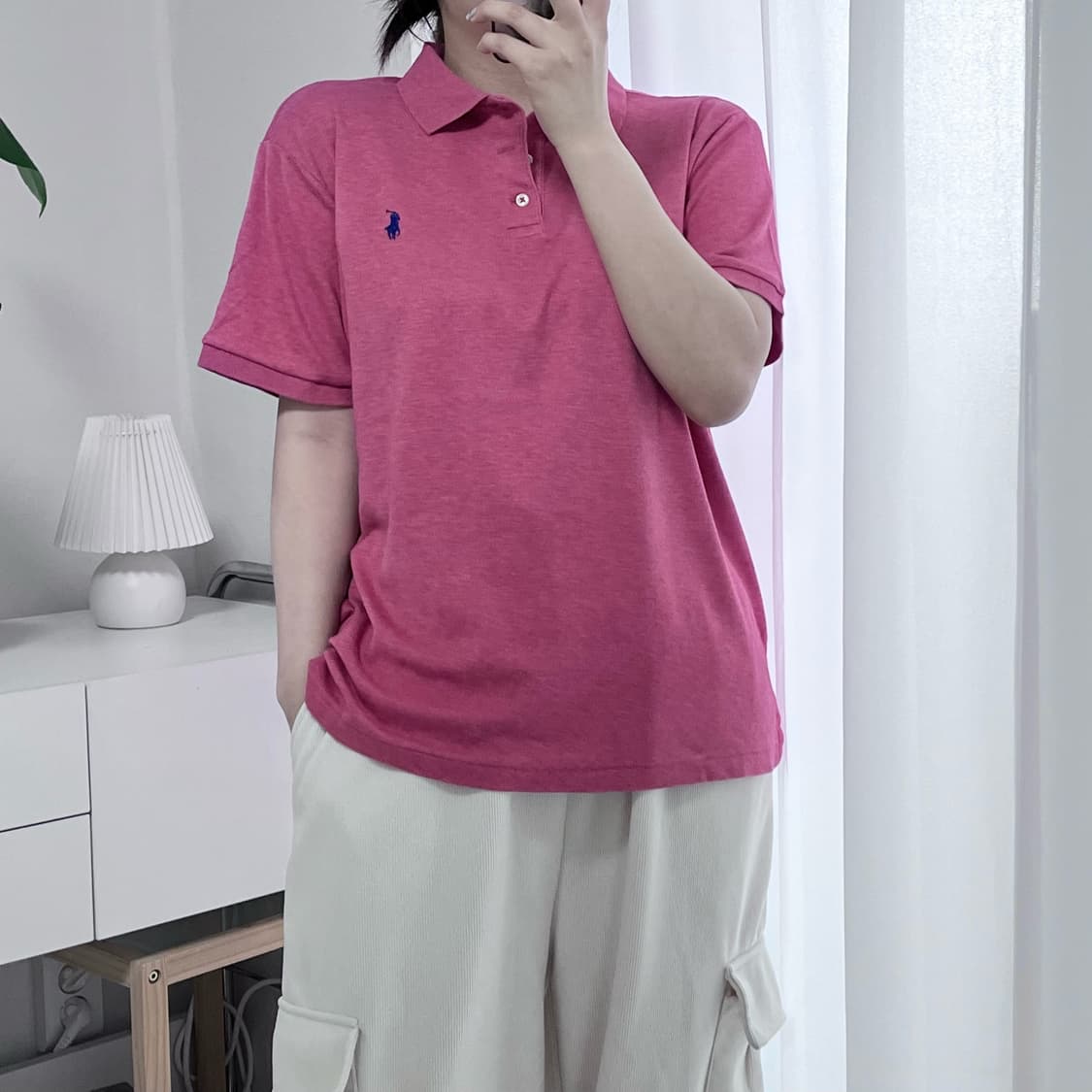 [정품] 폴로 플럼 / 블루포니 반팔카라티 [ L ] 상품이미지2