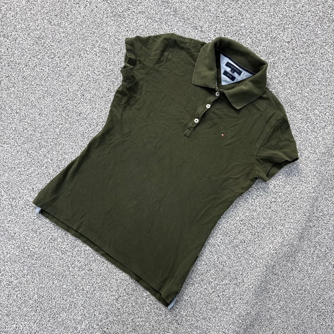 M 타미힐피거 여성 반팔 카라 티셔츠 0413J 상품이미지1