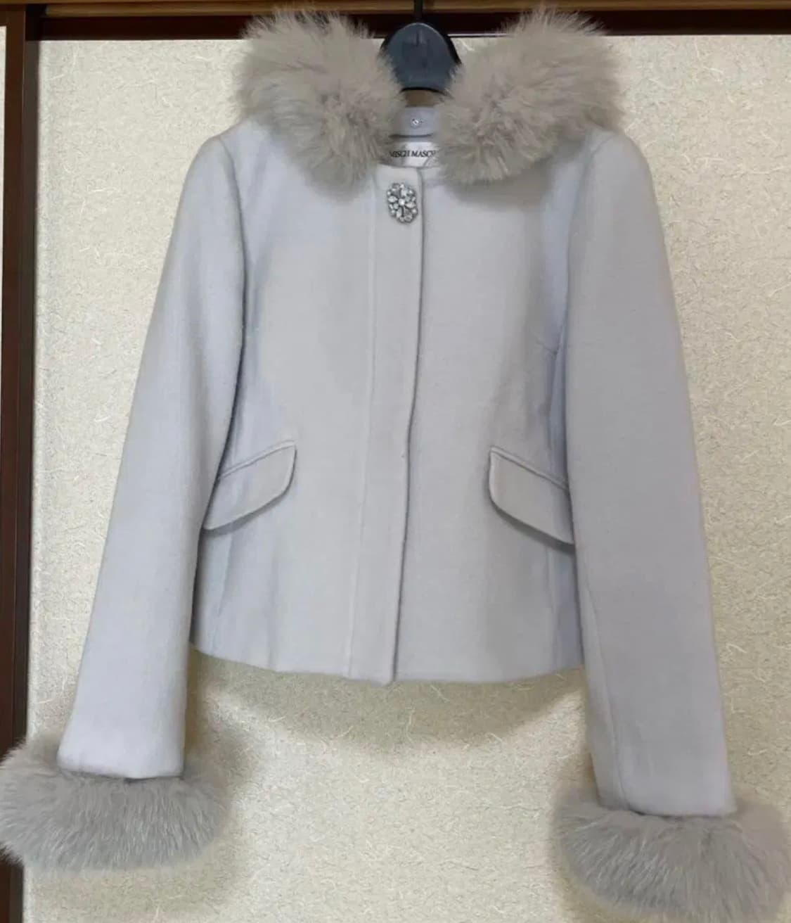 MISCH MASCH 퍼 숏코트 실연쇼콜라티에 nana하치  상품이미지2