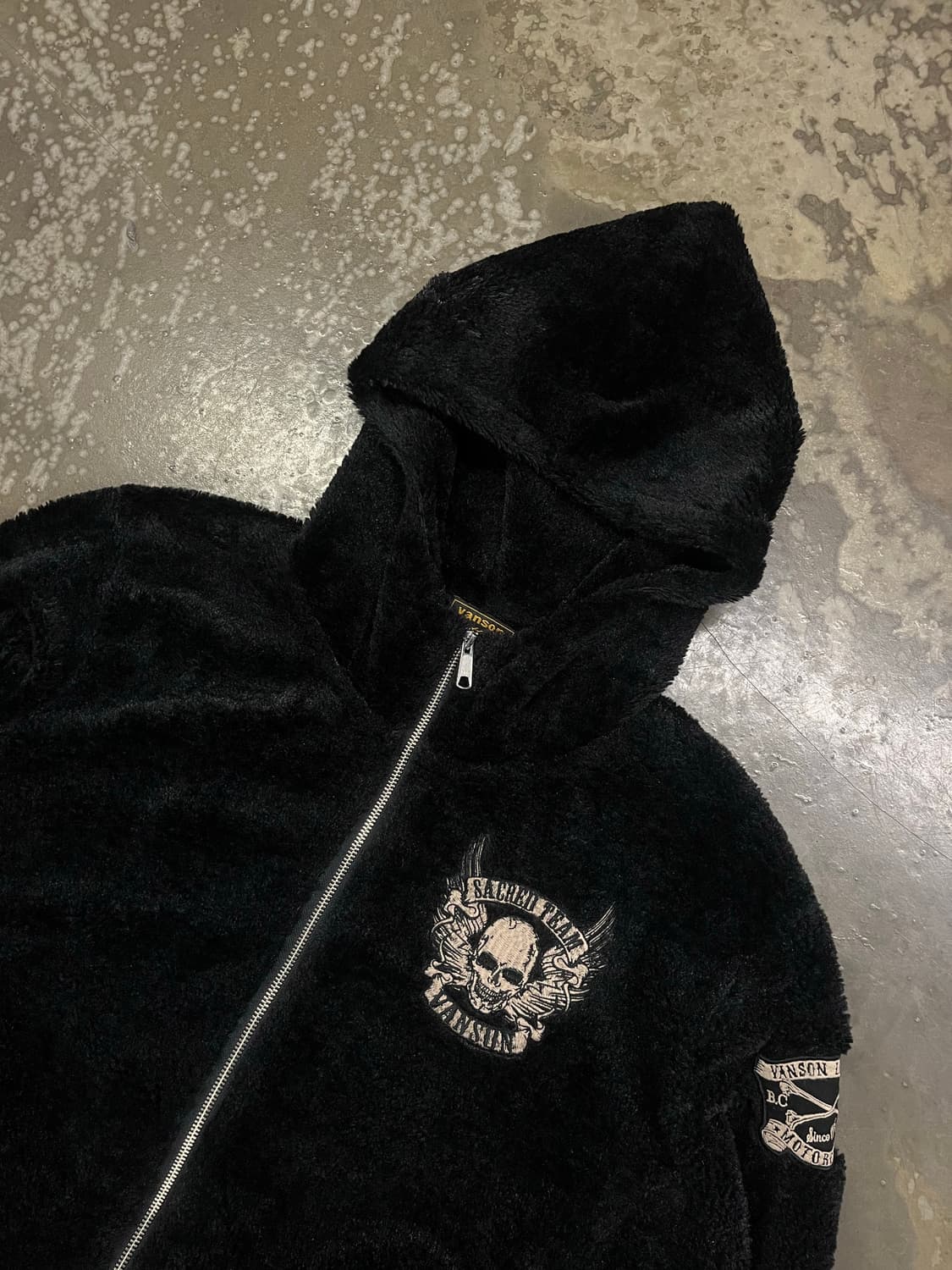 밴슨 퍼 스컬 후드집업 2XL  상품이미지3
