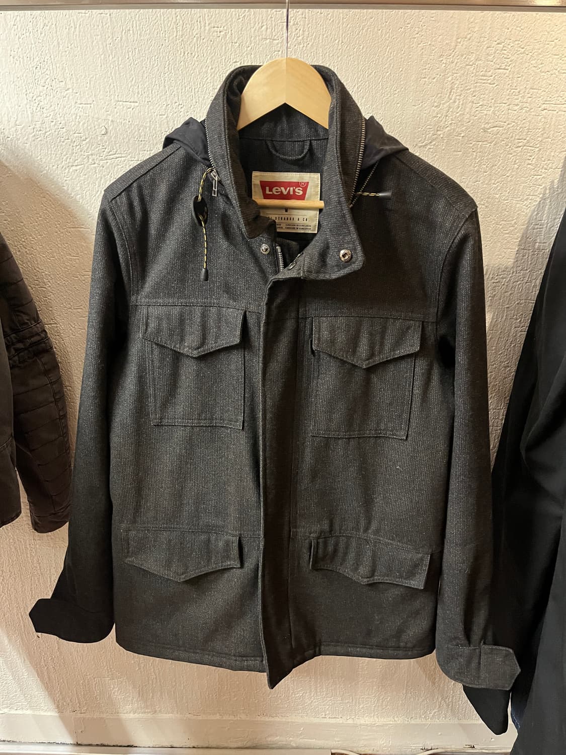 리바이스 멀티 포켓 후드 자켓 M 상품이미지2