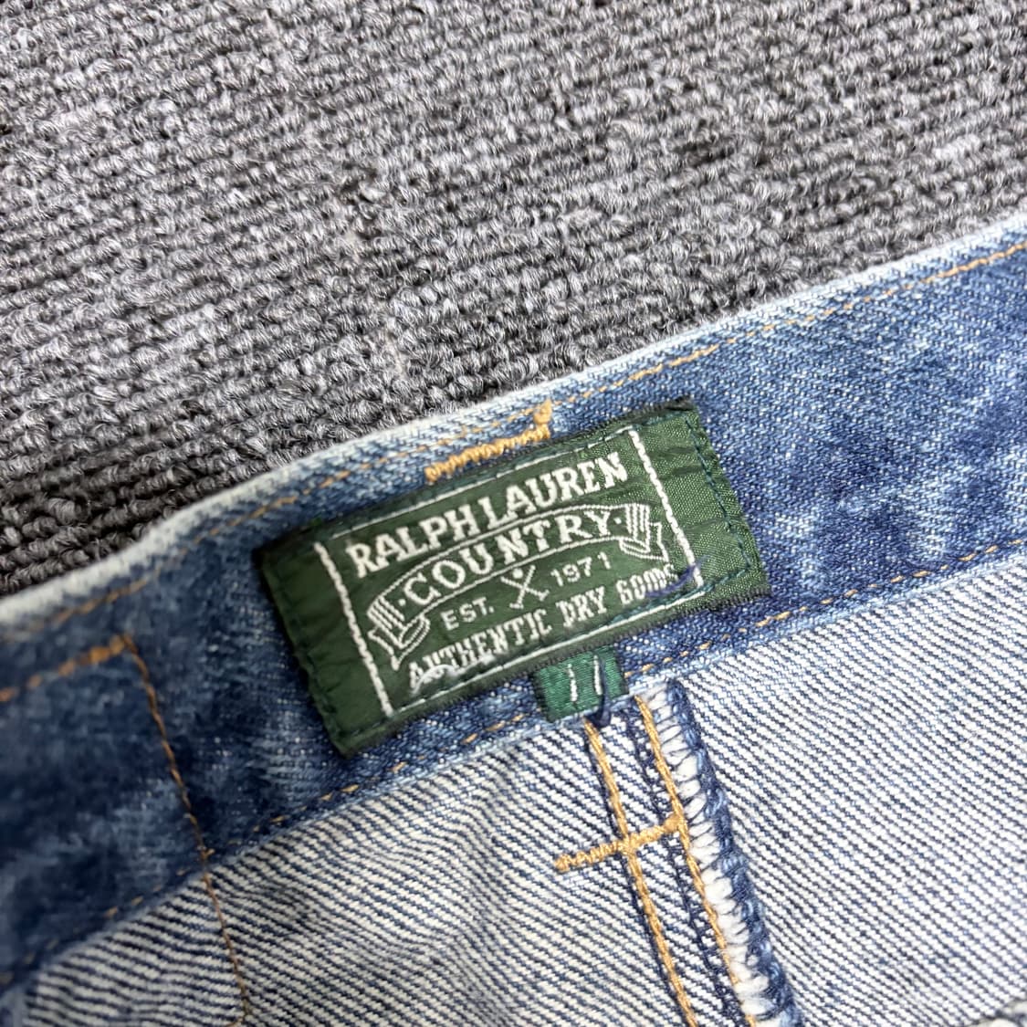 폴로 컨트리 랄프로렌 데님 스커트 상품이미지3