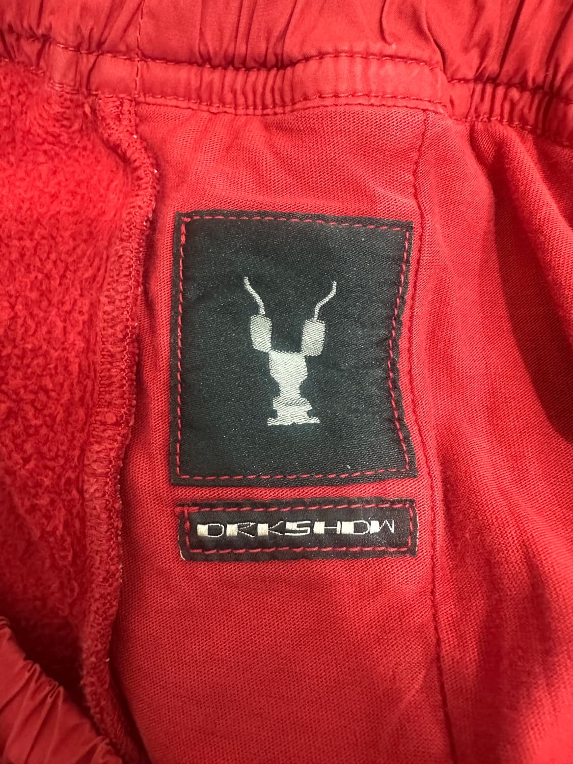 릭오웬스 다크쉐도우 드로우스트링 버뮤다 팬츠 상품이미지4