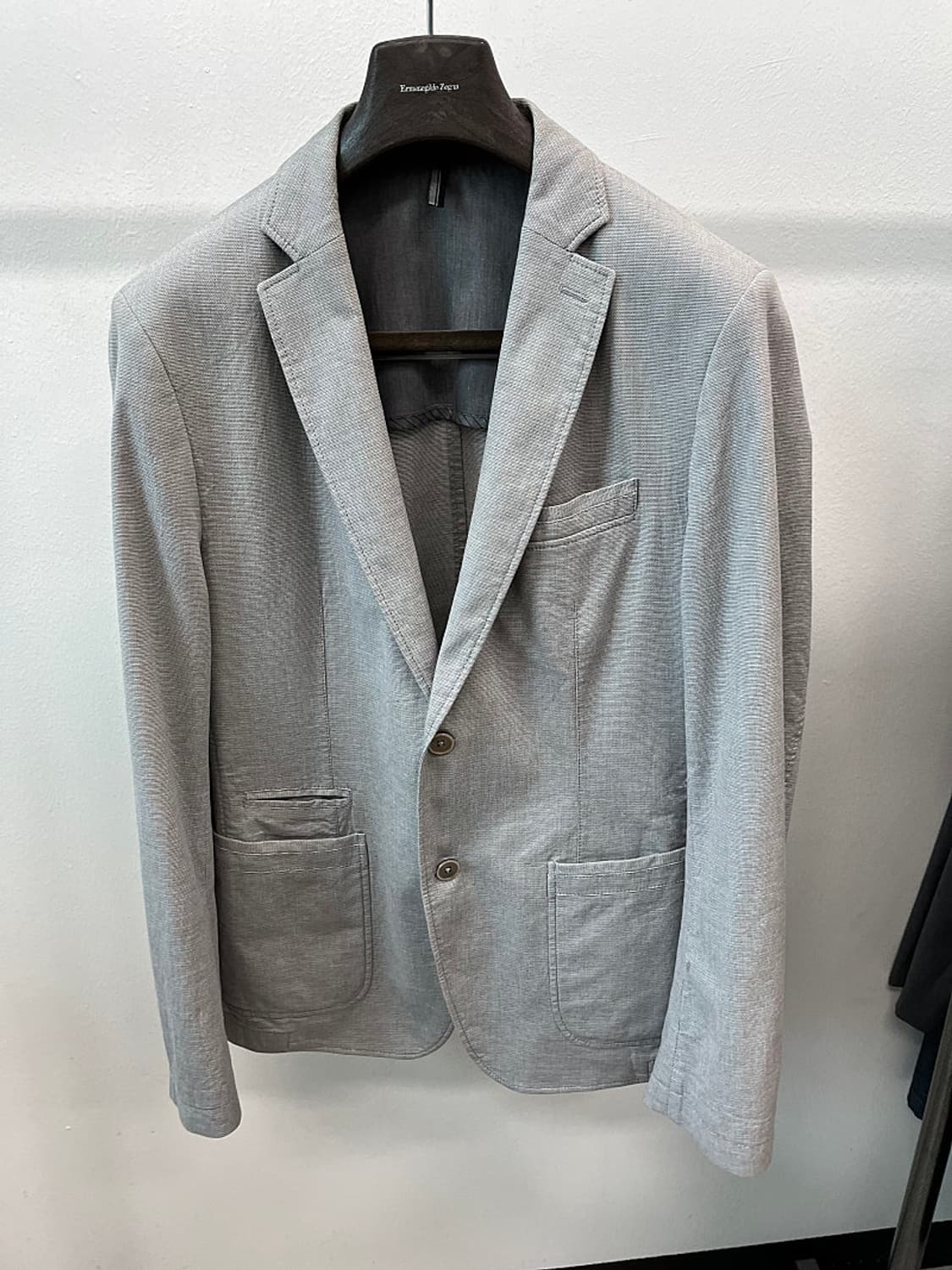 105) 휴고보스 그레이 봄자켓  상품이미지3