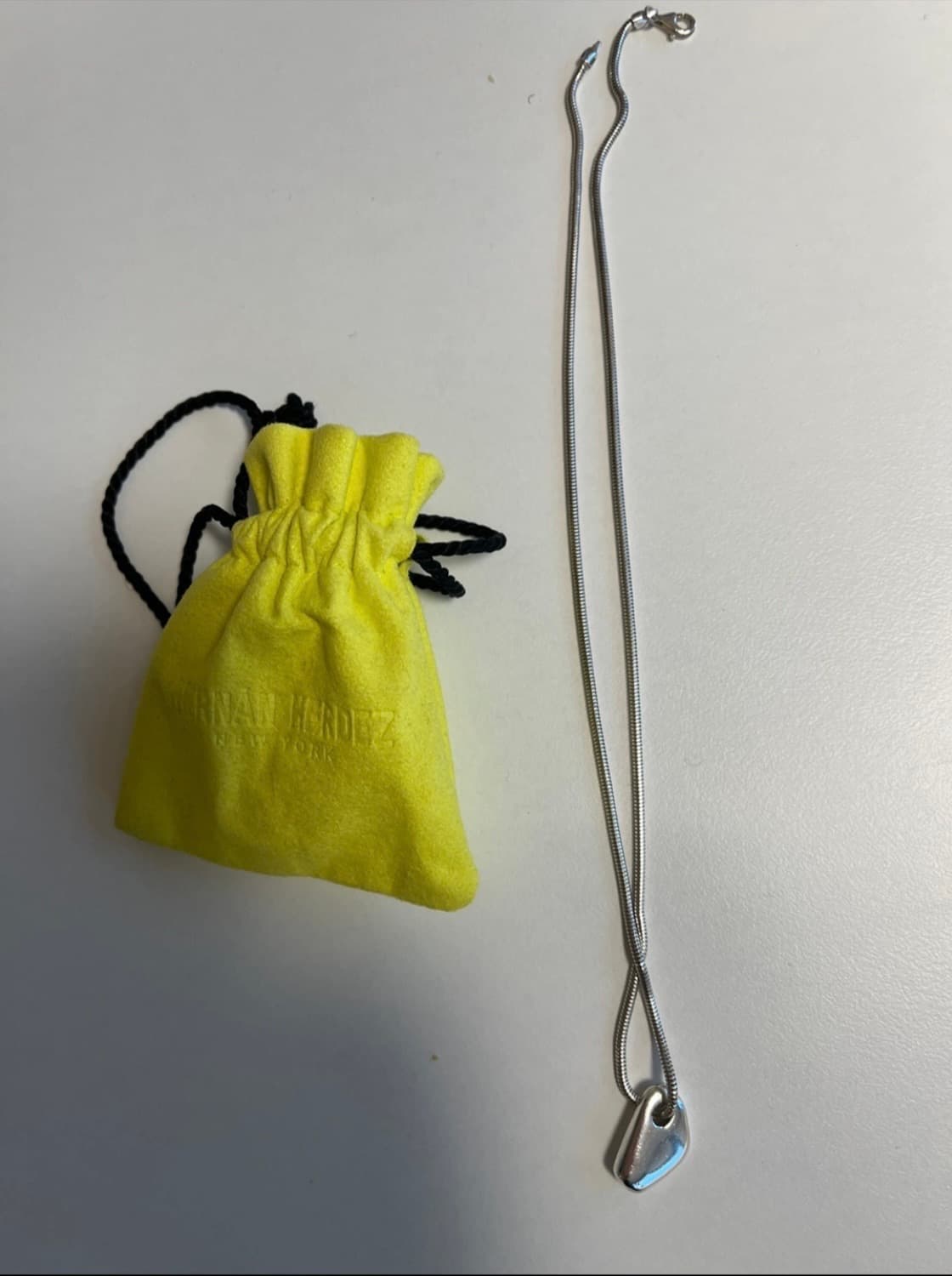 HERNAN HERDEZ 포르마 네크리스 물방울 펜던트 목걸이 상품이미지3