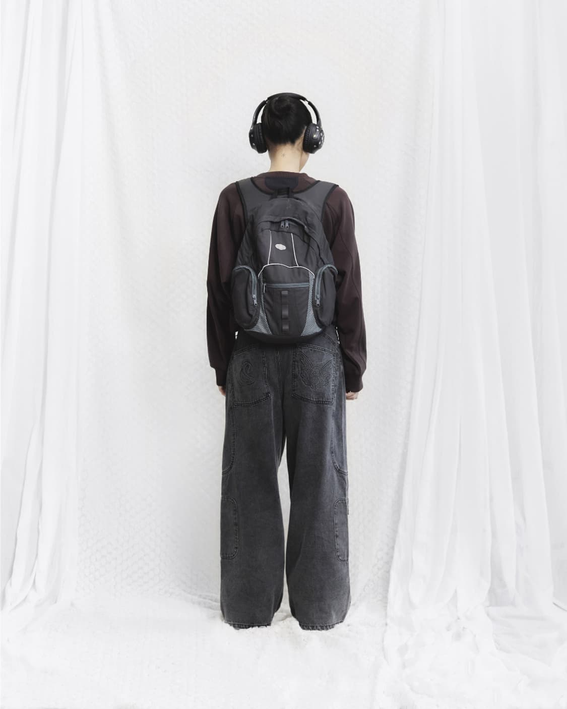 코이세이오 백팩 차콜 상품이미지2