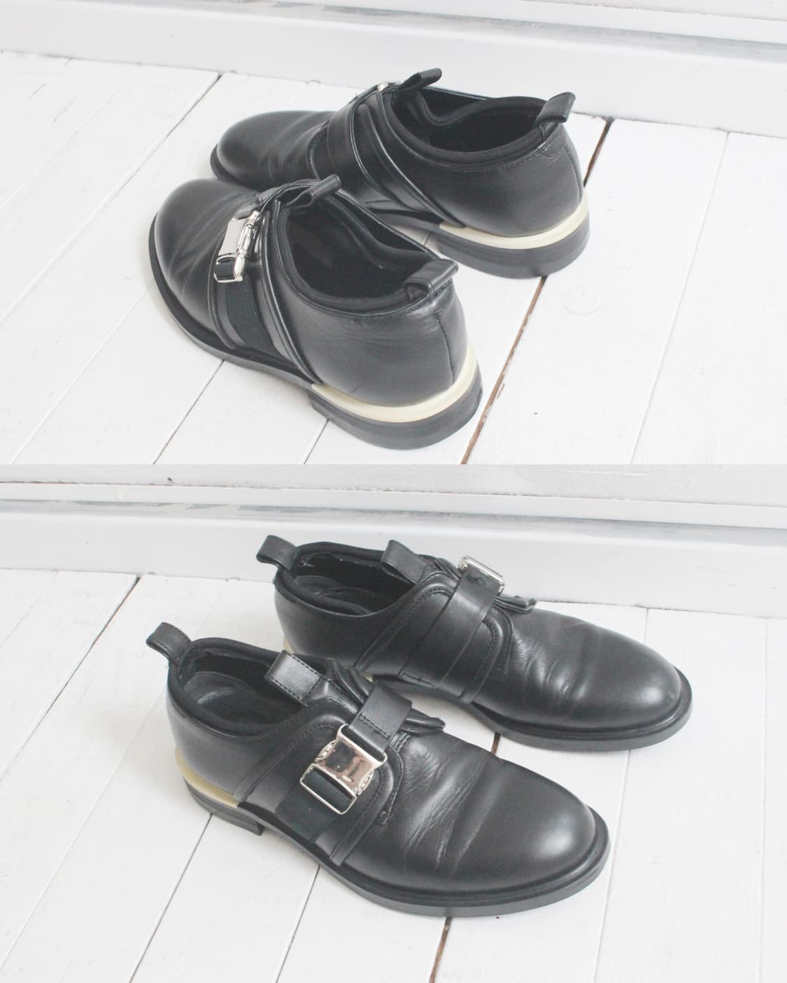 y’s metal buckle leather shoes 상품이미지4