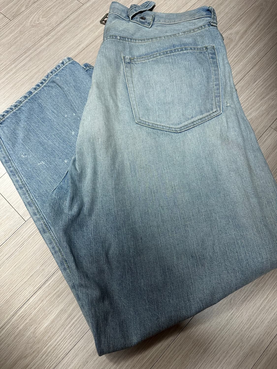 [34/30] 아프레쎄 no37 블리치 데님 상품이미지2