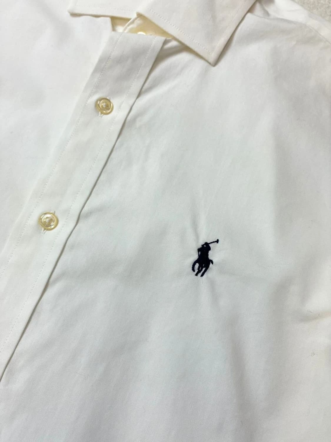 폴로 랄프로렌 스트레치 화이트 로고 셔츠 PN5811    상품이미지3