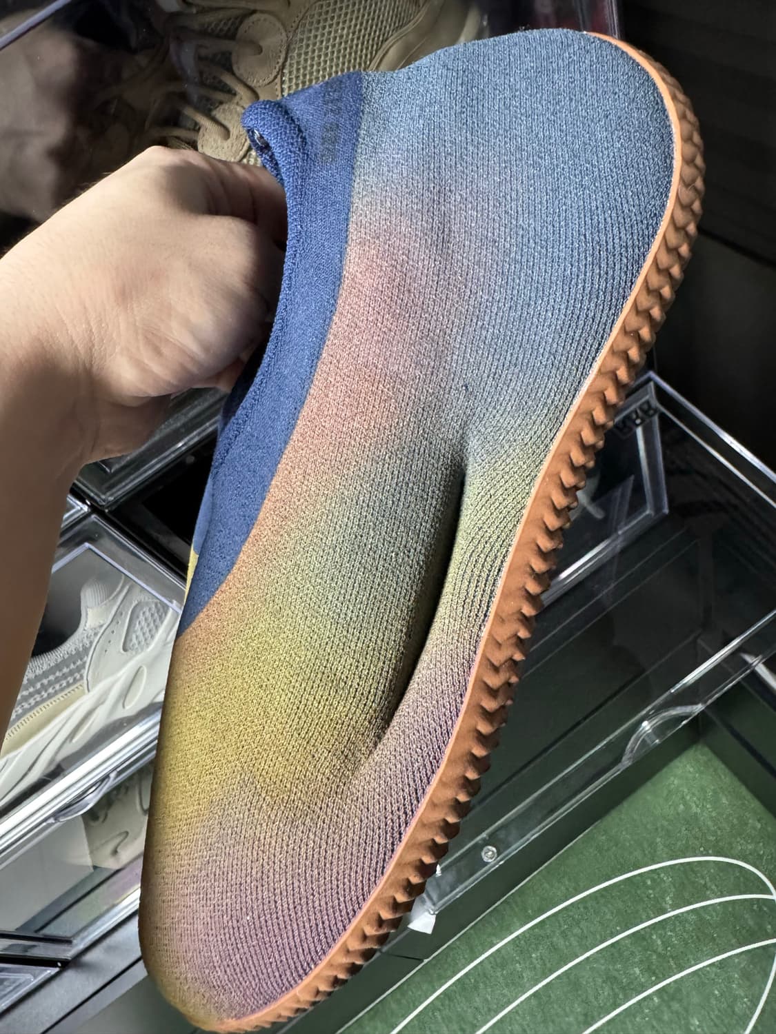 [290] 이지 Yeezy Knit RNR 니트러너 페이디드인디고 상품이미지4