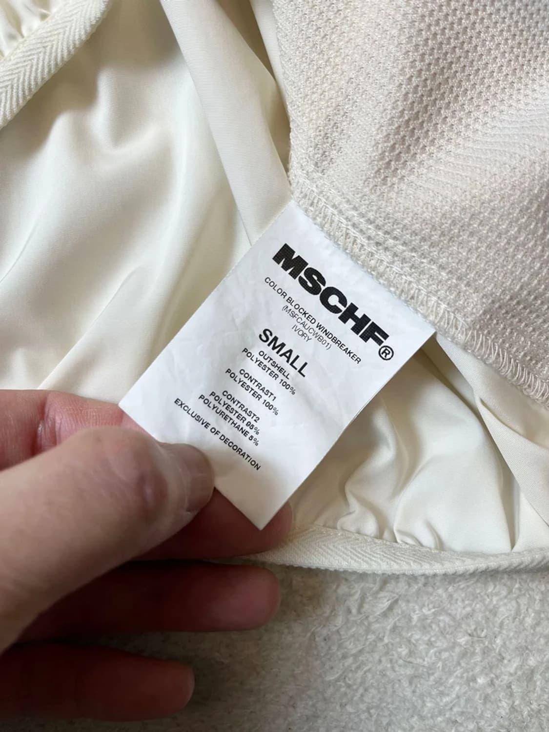 미스치프 22FW 컬러블록 윈드브레이커 후디 PN7106 상품이미지9