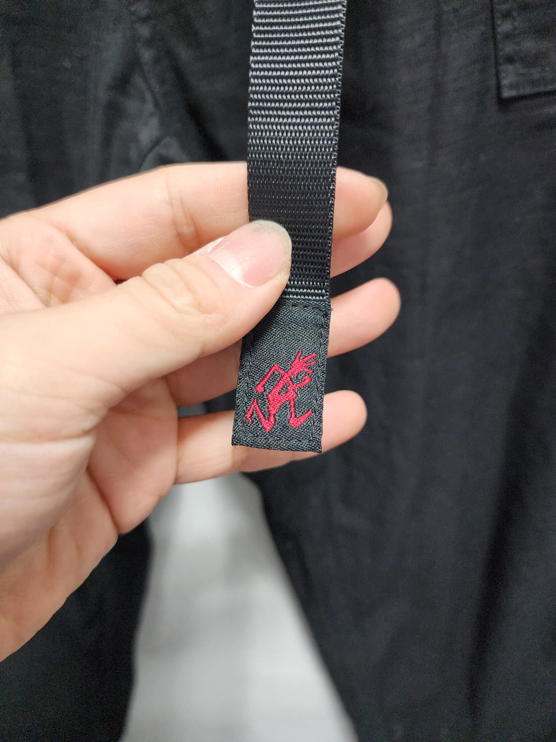 그라미치 블랙 루즈핏 팬츠 XL 상품이미지3