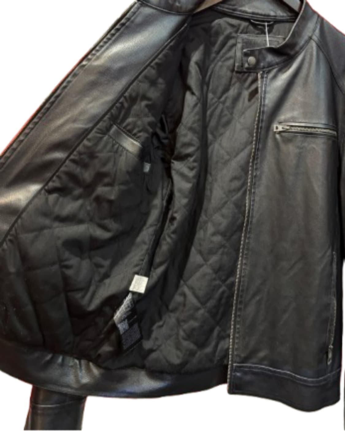 게스 레더 자켓 M 상품이미지4