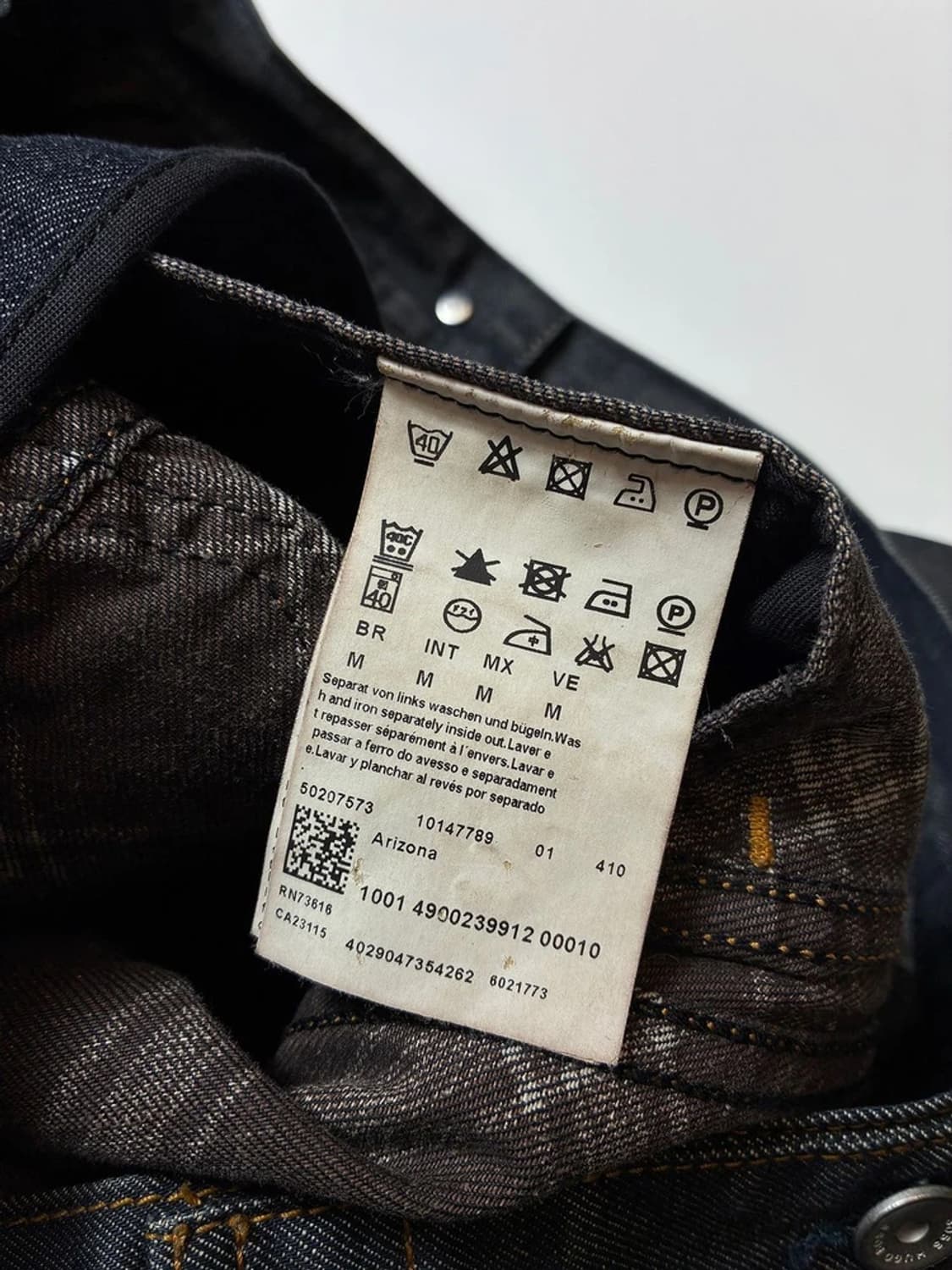 휴고보스 버튼업 데님 트러커 자켓 PN8539 상품이미지9