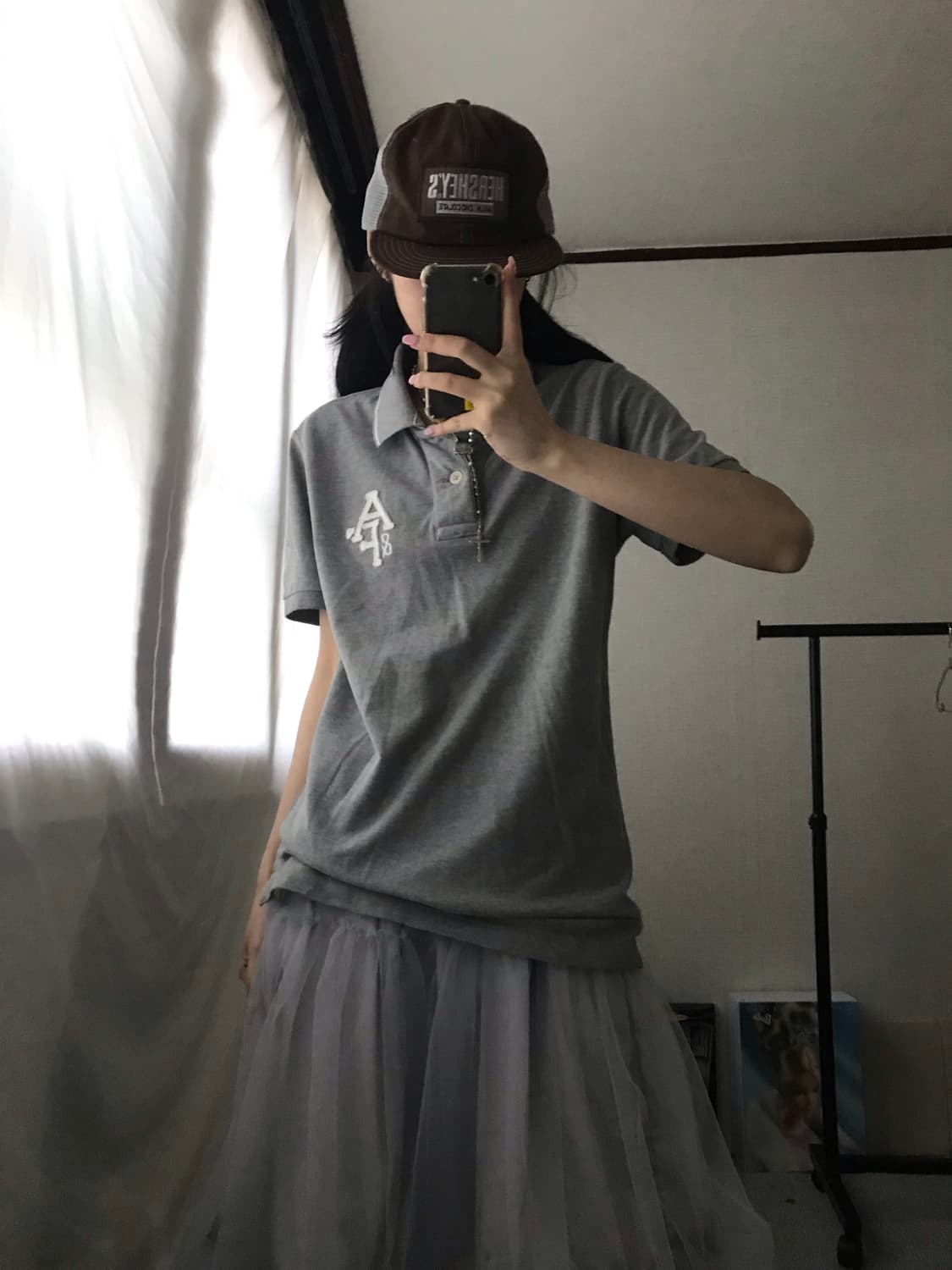 아베크롬비 그레이 반팔티셔츠 상품이미지4