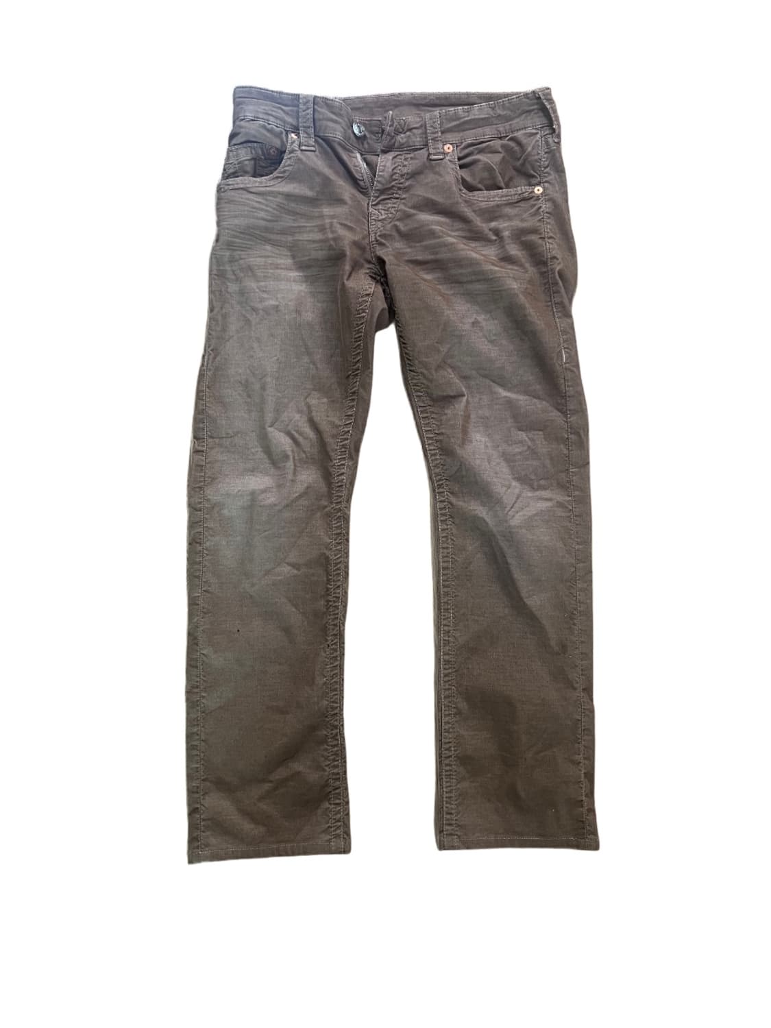 트루릴리전 바비 베이지 골덴 팬츠 상품이미지1