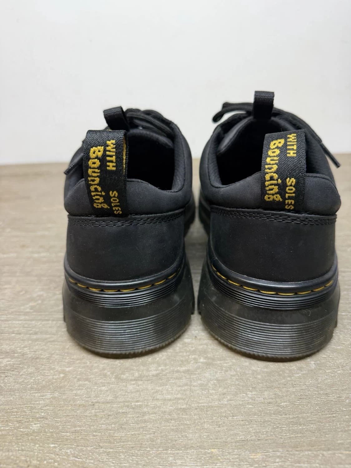 닥터마틴 리더 와이오밍 레더 유틸리티 슈즈 블랙 상품이미지4