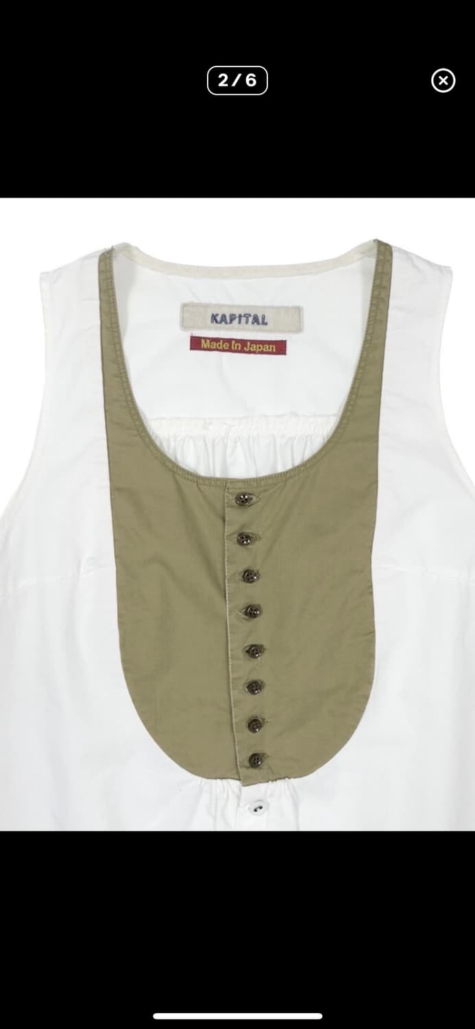 Kapital sleeveless 상품이미지2