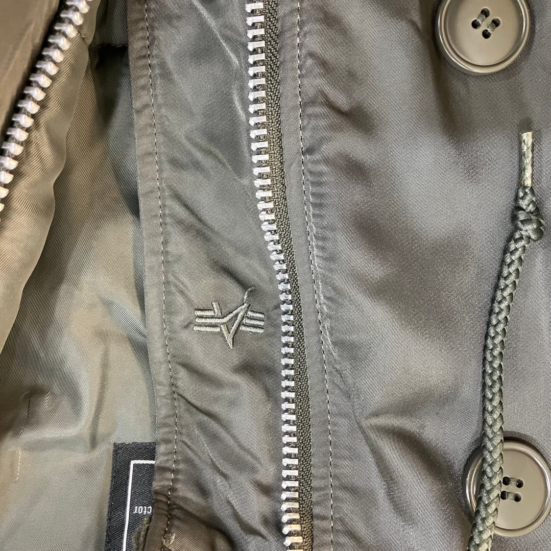 알파인더스트리 N3B 카키 파카 XL 상품이미지7