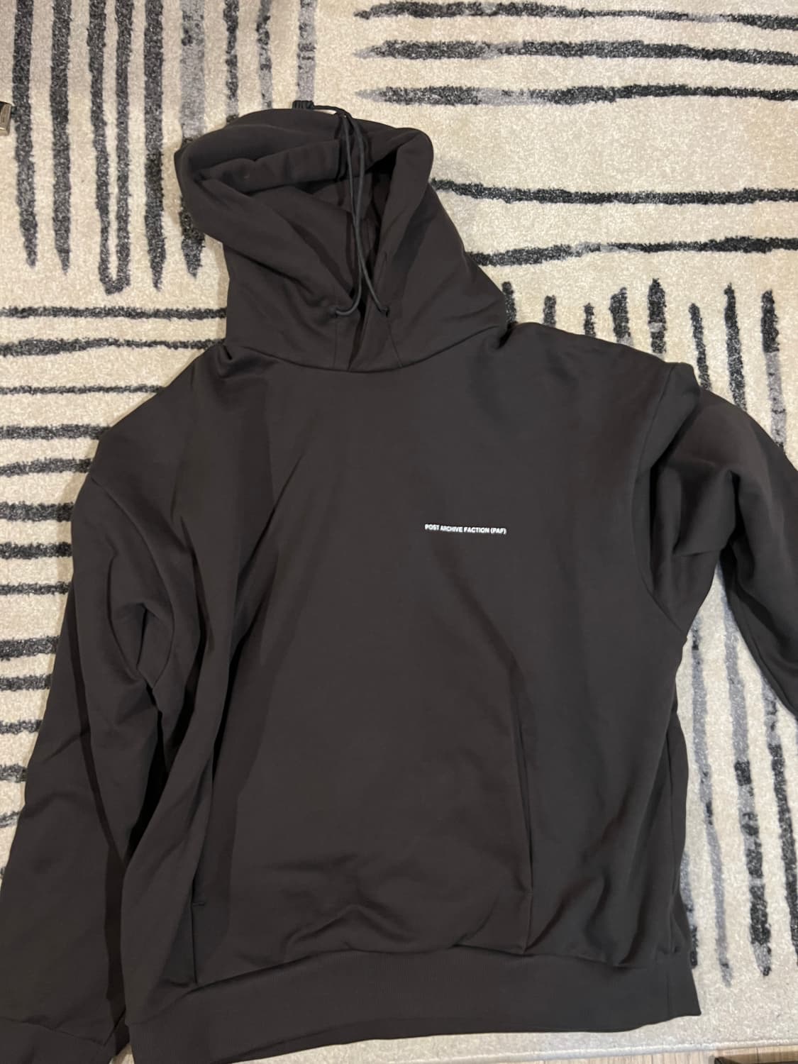 [100/M] 파프 8.0 라이트 챠콜 후드티 포스트아카이브 상품이미지1