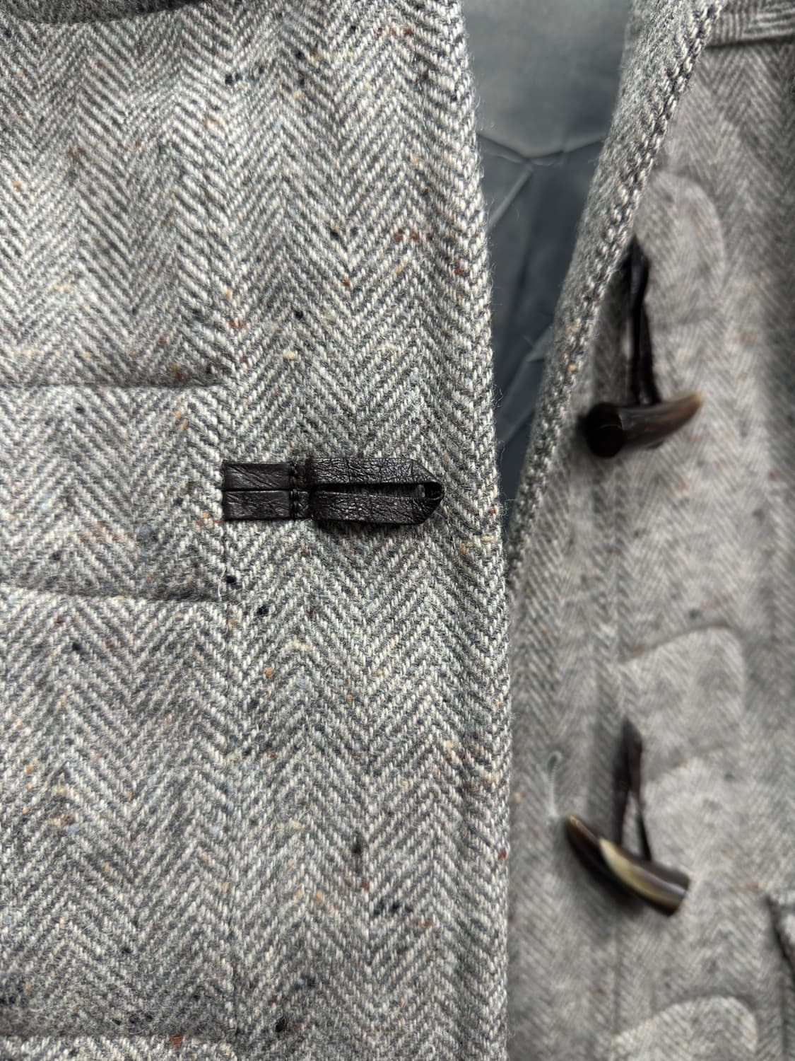 via roma wool duffle hood coat 상품이미지8