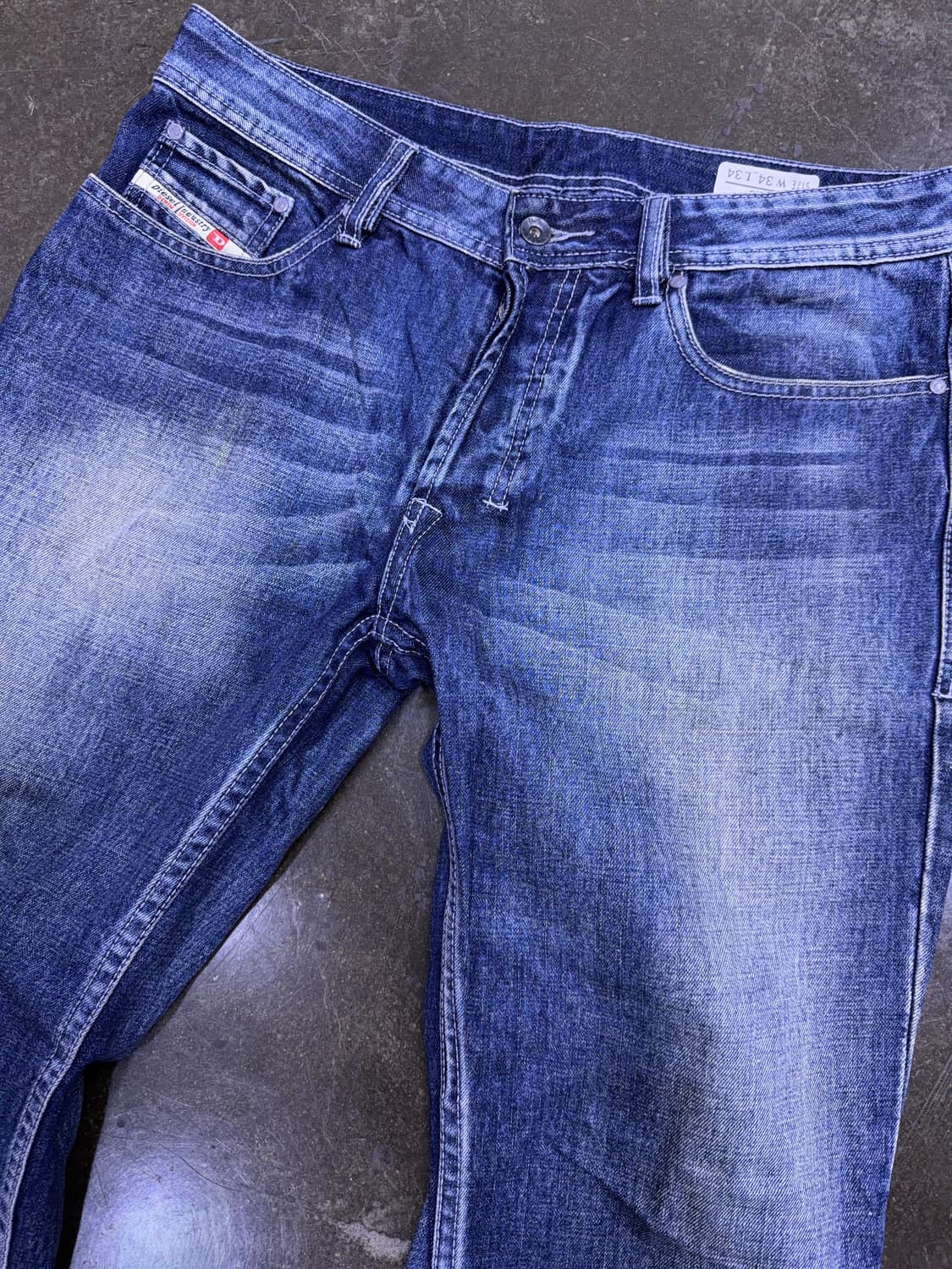 디젤 빈티지 워싱 부츠컷 플레어핏 청바지 데님팬츠 34 상품이미지2