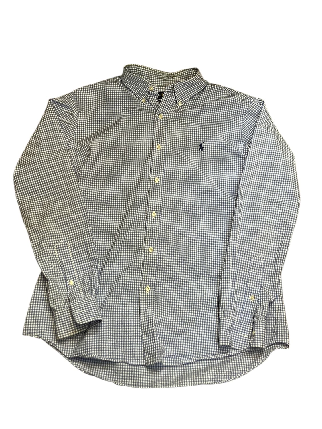 폴로 랄프로렌 체크 셔츠 블루 L #csz2016 상품이미지3