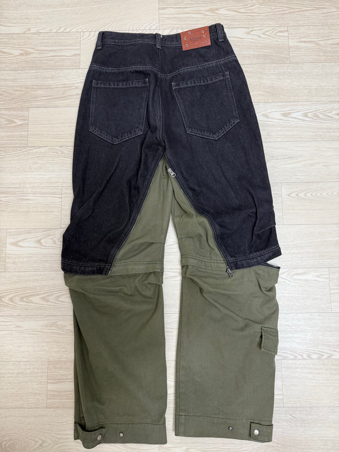 앤더슨벨 카펜터 진 카키 30 상품이미지3