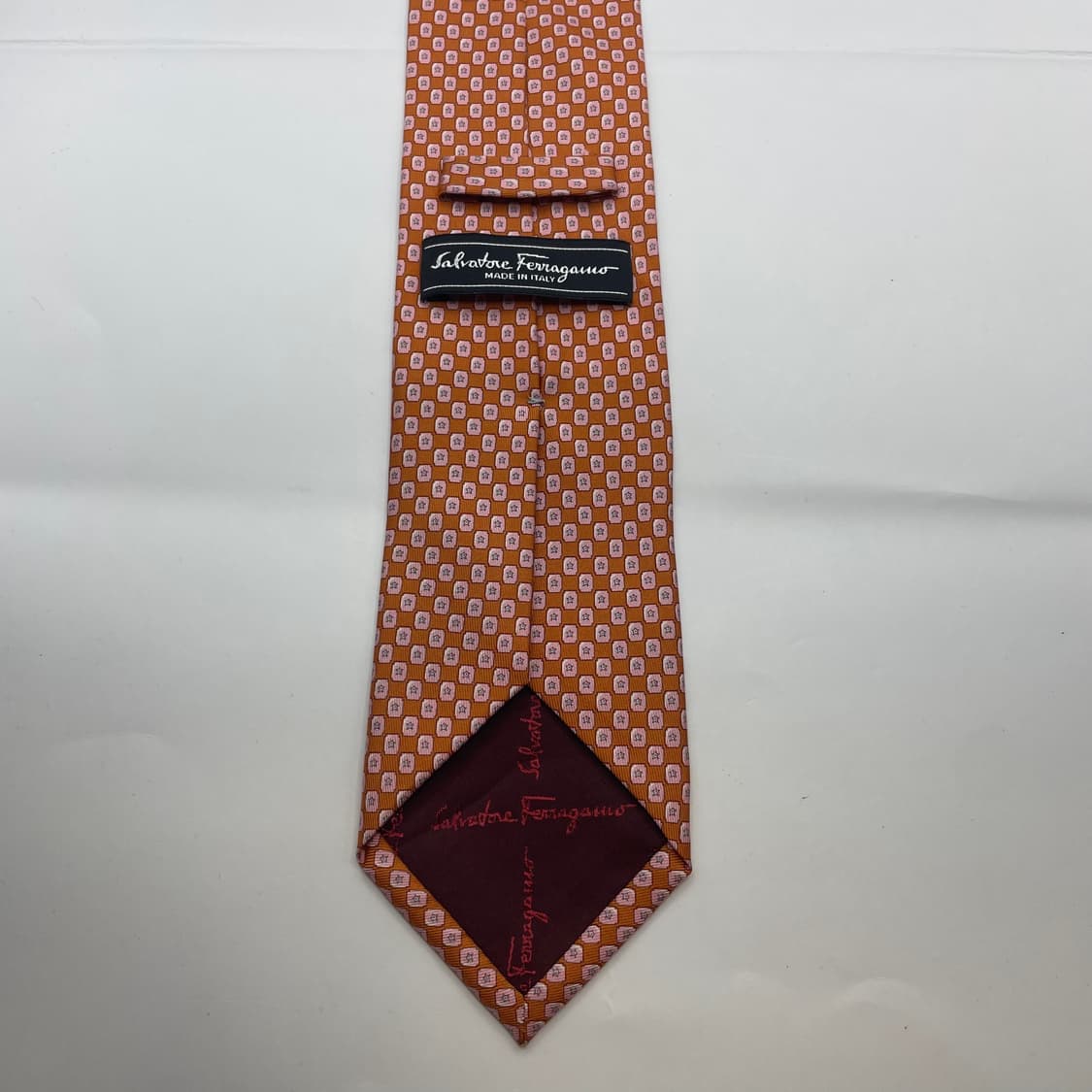 768) (Ferragamo) 살바토레페레가모 패턴 넥타이 상품이미지2