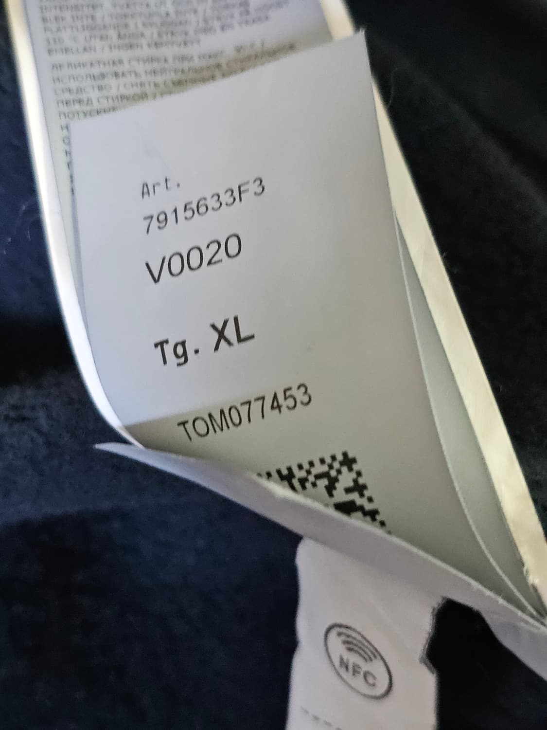 스톤아일랜드 고스트 피스 코튼 저지 크루넥 스웨트셔츠 (새 상품) 상품이미지5