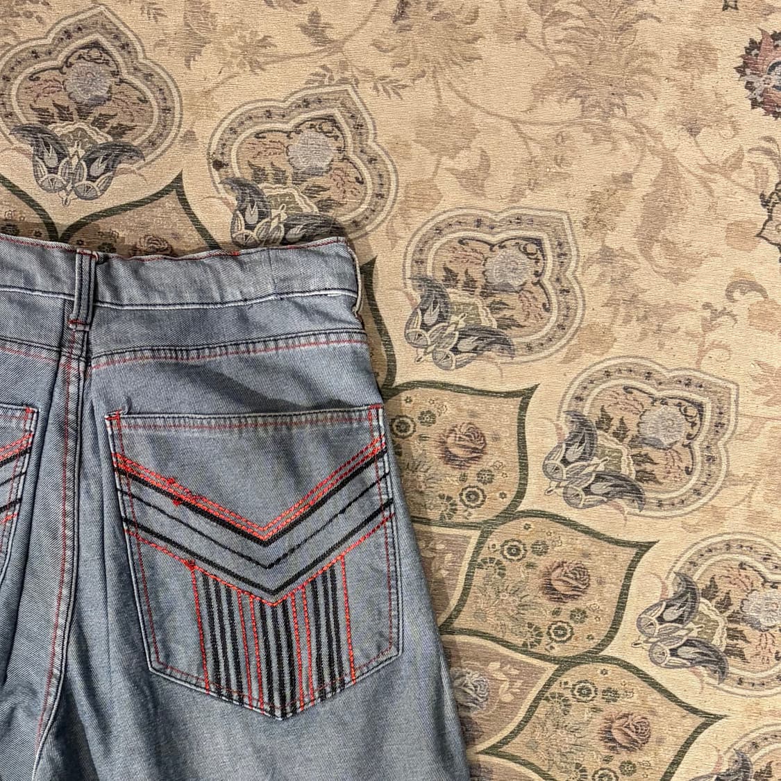 Vtg 백포켓 디테일 힙합팬프 상품이미지5