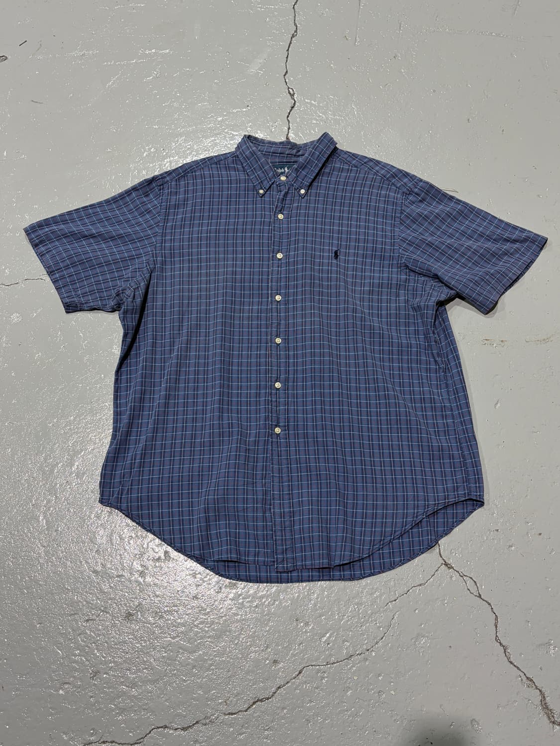 폴로 랄프로렌(PoloRalphLauren) 빈티지 체크 반팔 셔츠 상품이미지1