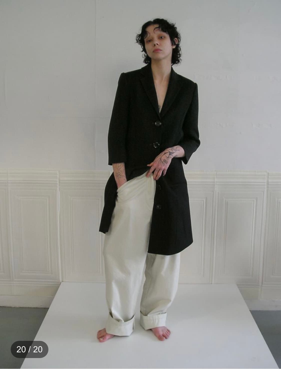 에옹쓰 버튼 콜렉터 코트 Button Collector Coat 상품이미지1