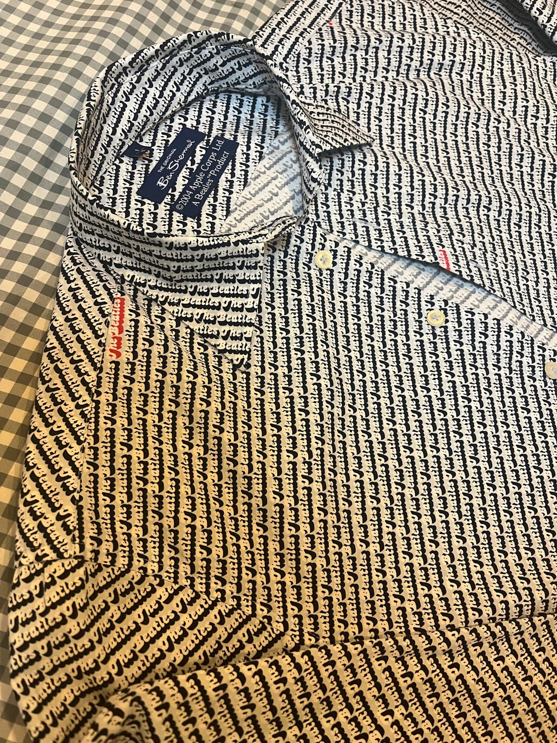 2004 벤셔먼 비틀즈 베스트 앨범 셔츠 상품이미지1