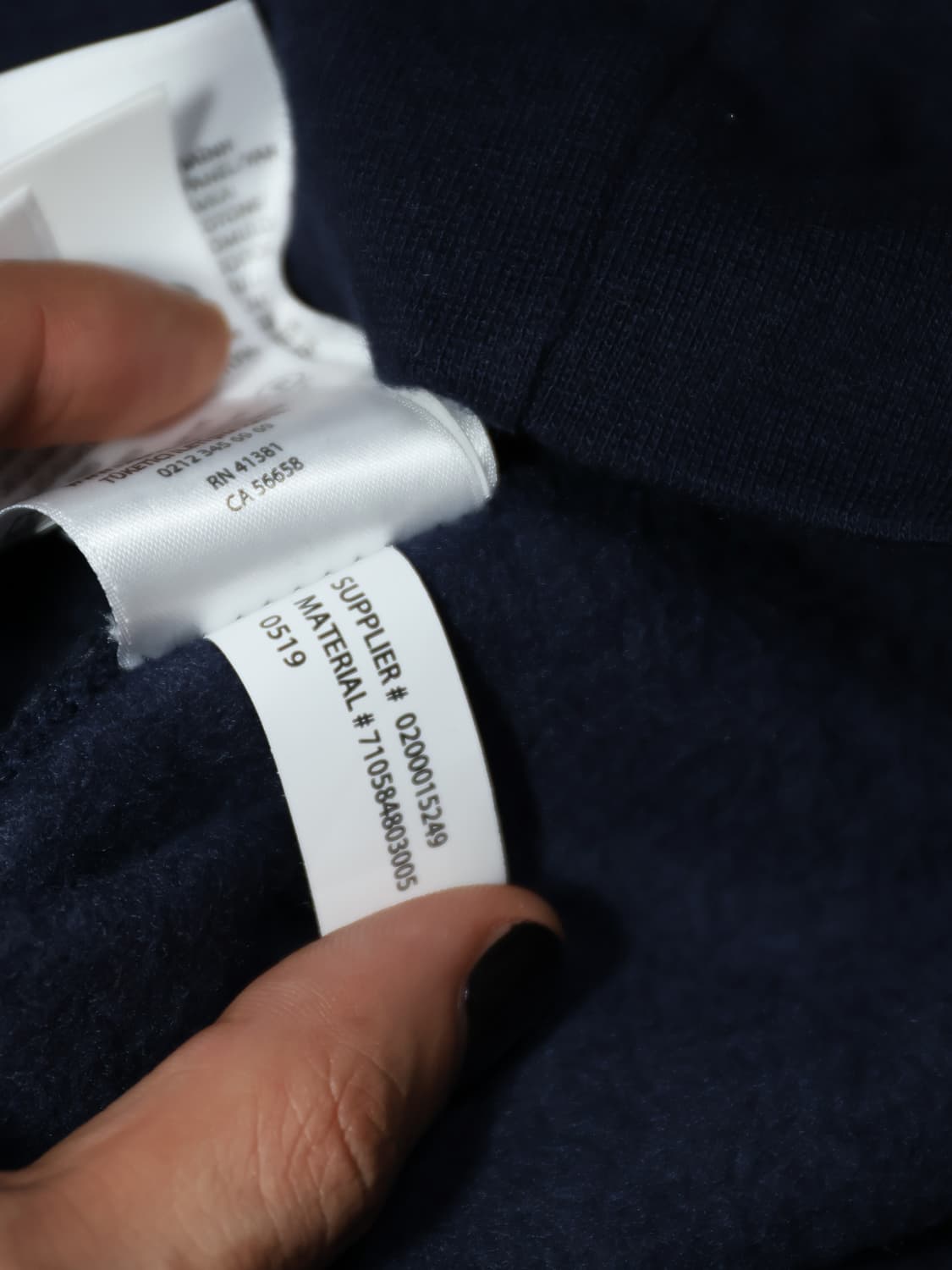 [정품]폴로 랄프 로렌 맨투맨 네이비 XS 상품이미지6