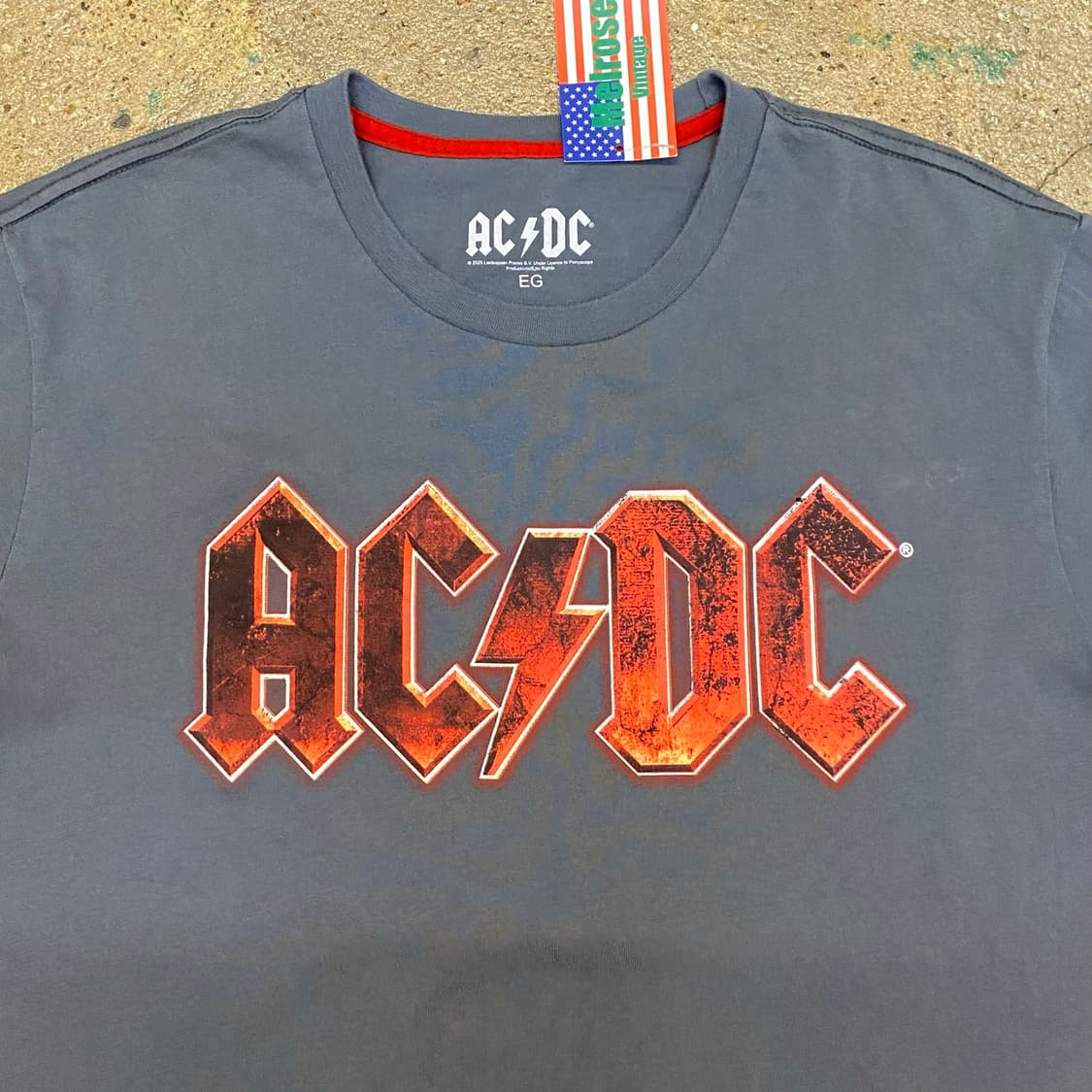 ACDC 프린팅 반팔티 상품이미지2