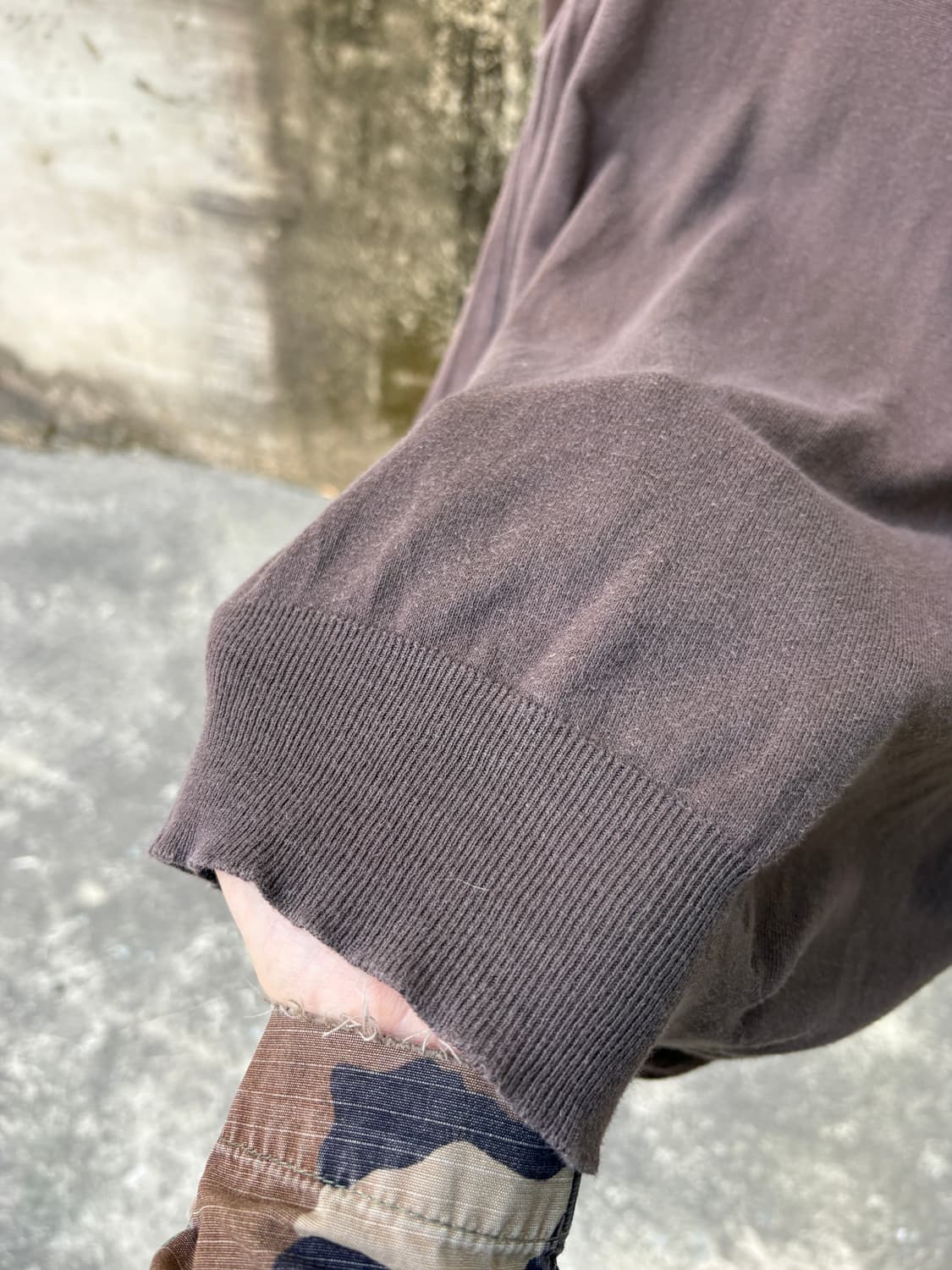 90's 헬무트랭 반팔 코튼 니트 상품이미지4