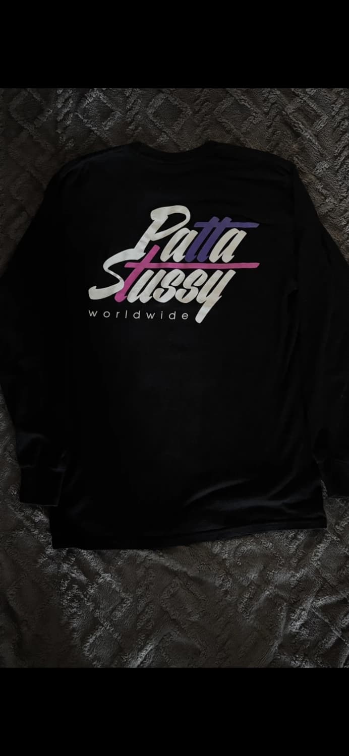 스투시 파타 콜라보 롱슬리브 상품이미지1
