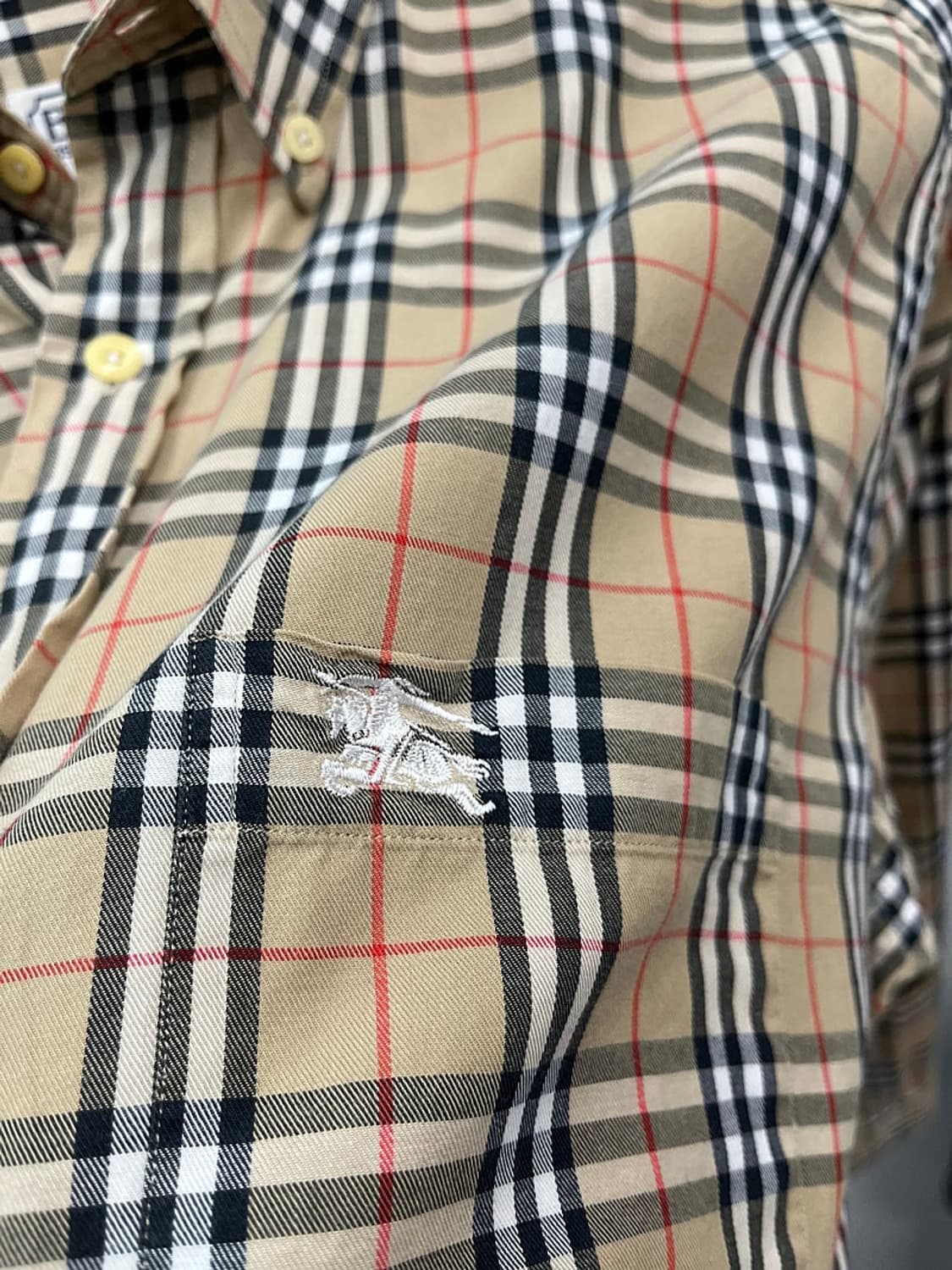 95) 버버리 노바체크 체크셔츠  상품이미지5