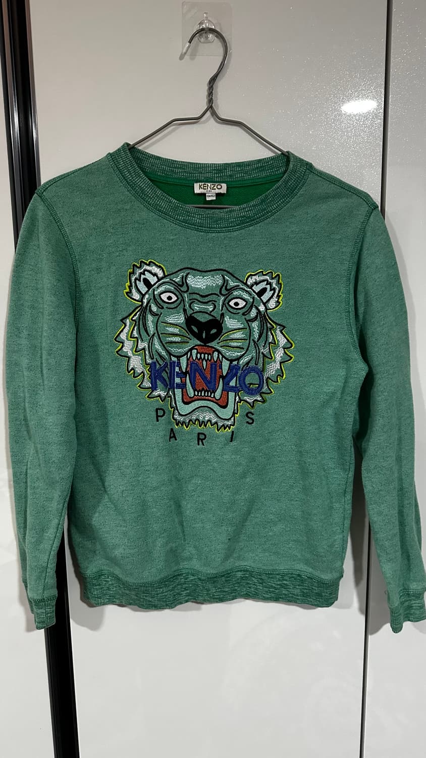 kenjo 겐조 그린 맨투맨 티셔츠 상품이미지1