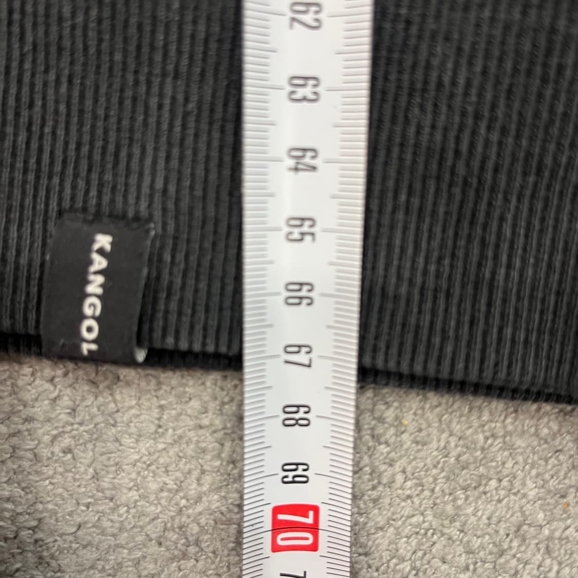 S 캉골 블랙 맨투맨 티셔츠 상품이미지8