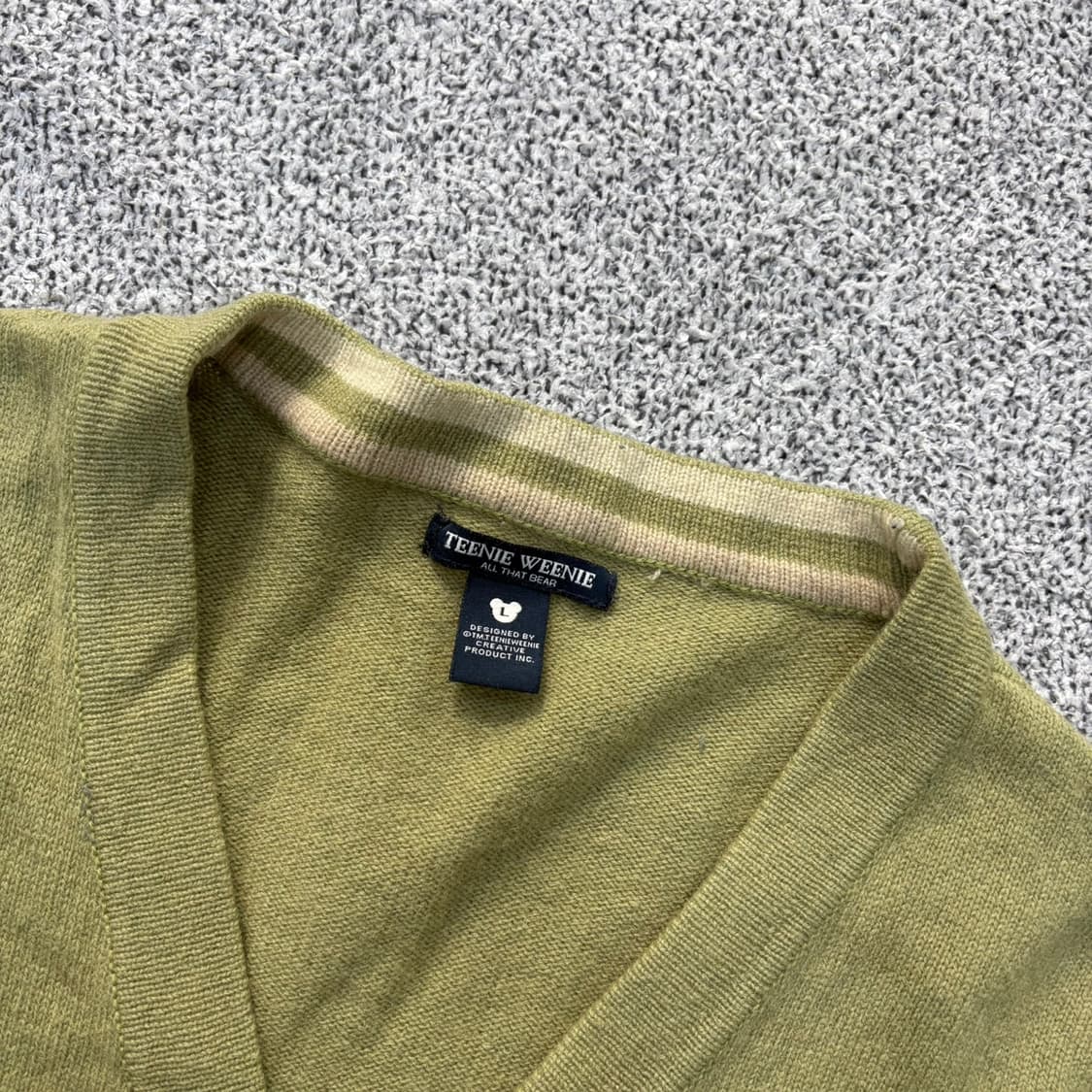 L 티니위니 여성 울 니트 가디건(보풀) 0409J 상품이미지2