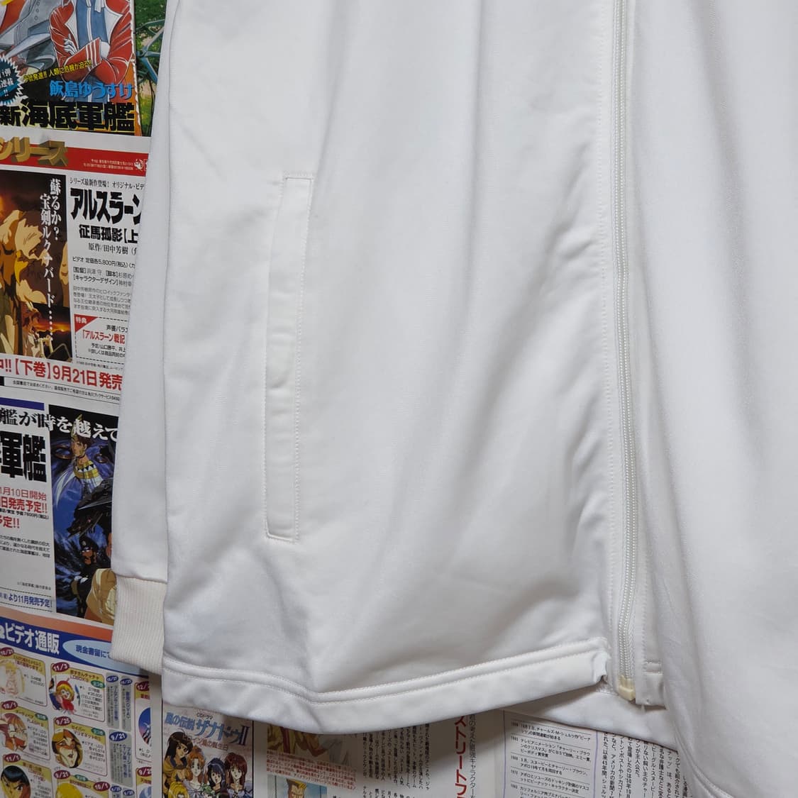 JPN 티엔씨 서프 화이트 음양로고 라인 트랙져지 상품이미지5