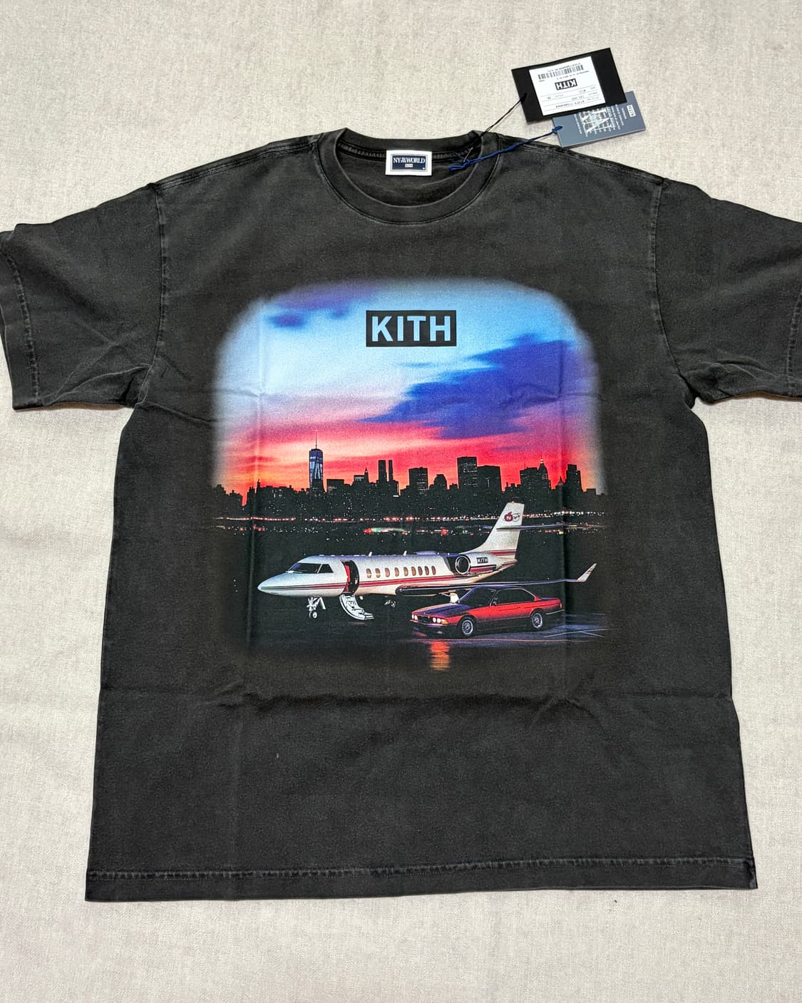 KITH (키스) NY to The World 빈티지 티셔츠 상품이미지1