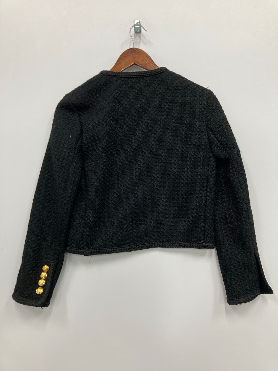 블랙 트위드 자켓 상품이미지2